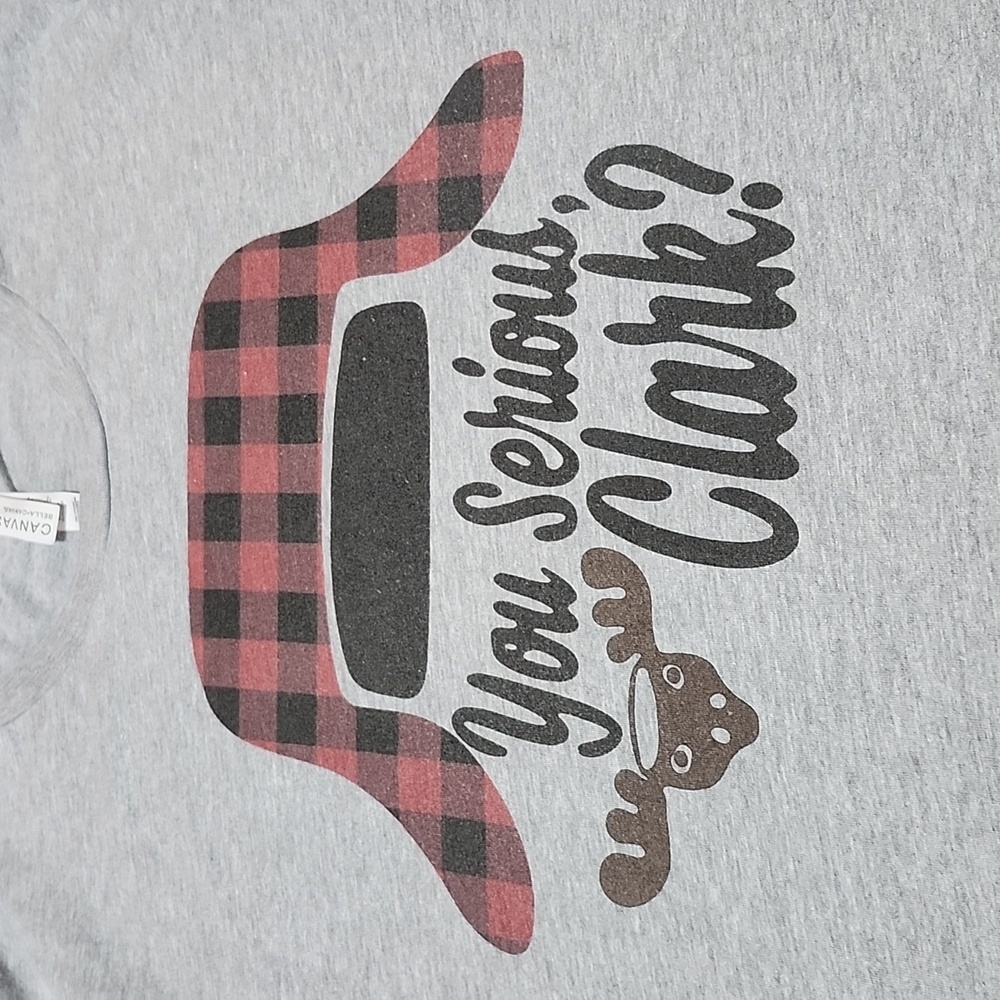 YOU SERIOUS CLARK? ICONIC CHRISTMAS VACATION MOVIE GRAPHIC TEE-SHIRT 2XL